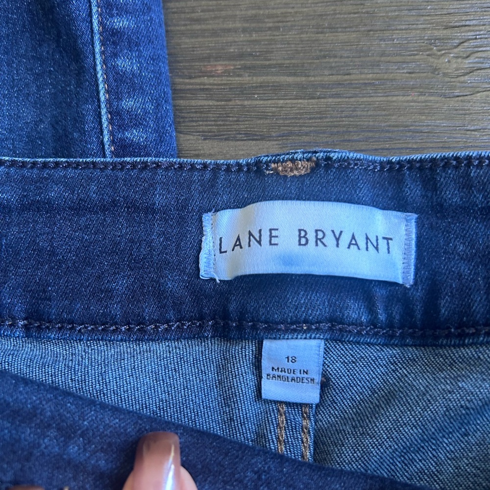 Lane Bryant Deep Blue Skinny Jeans - Picture 2 of 7